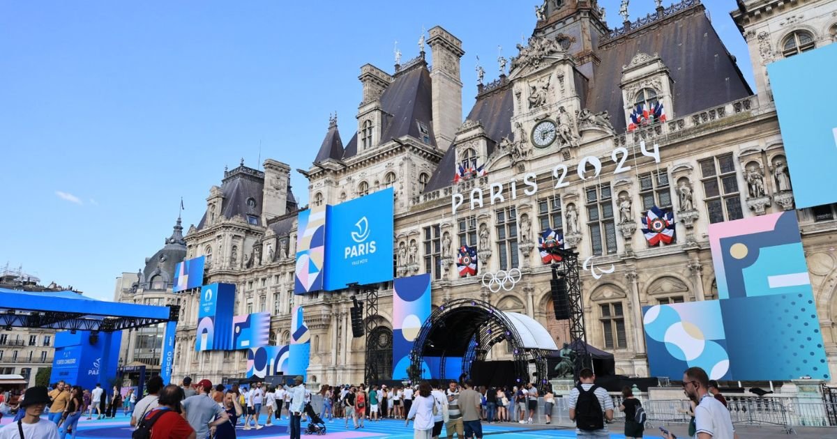 paris olympic the games terrace