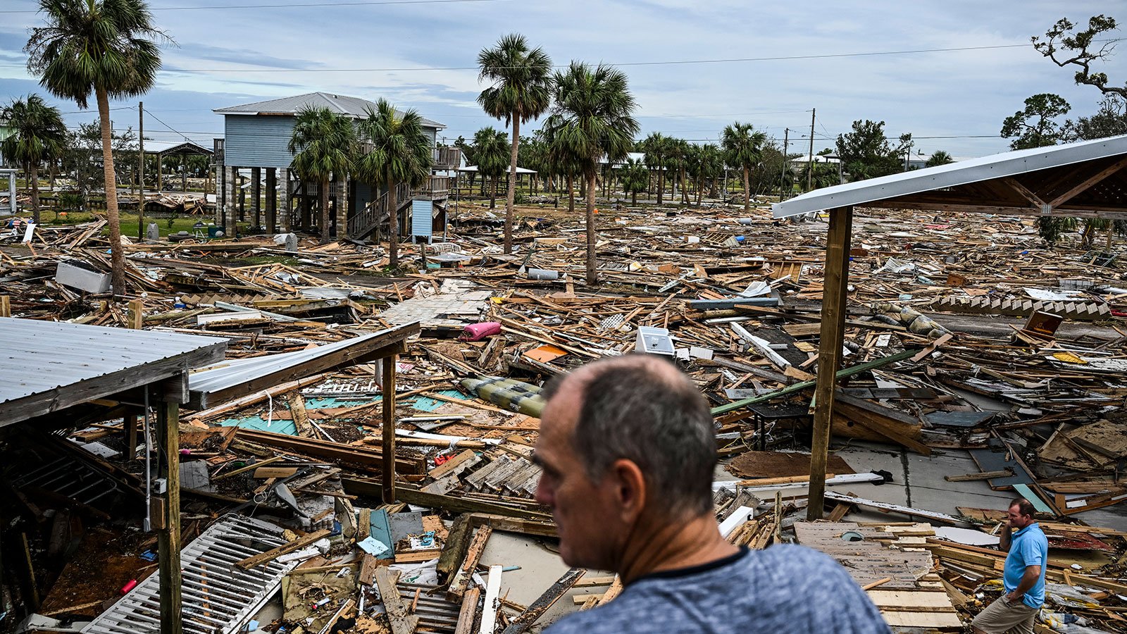 Hurricane Helene made landfall on Florida