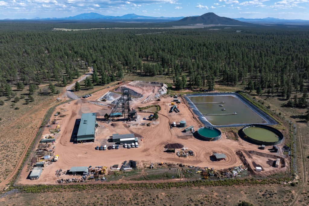 The controversial Pinyon Plain uranium mine continues to operate within the Baaj Nwaavjo I'tah Kukveni—the Ancestral Footprints of the Grand Canyon National Monument on Aug. 27 near Grand Canyon, Ariz. Credit: David McNew/Getty Images